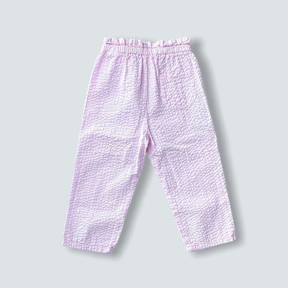 ZARA Kids | Pink | TEXTURED TROUSERS WITH BUTTONS - Picture 7 of 8